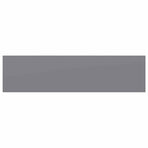 Floating Wall Shelf Grey 90x23.5x3.8 cm MDF