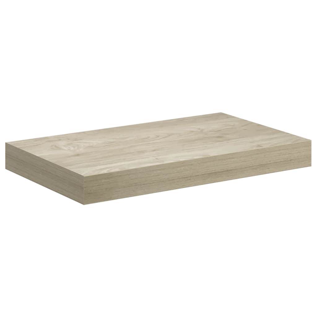 Floating Wall Shelf Oak 40x23x3,8 cm MDF