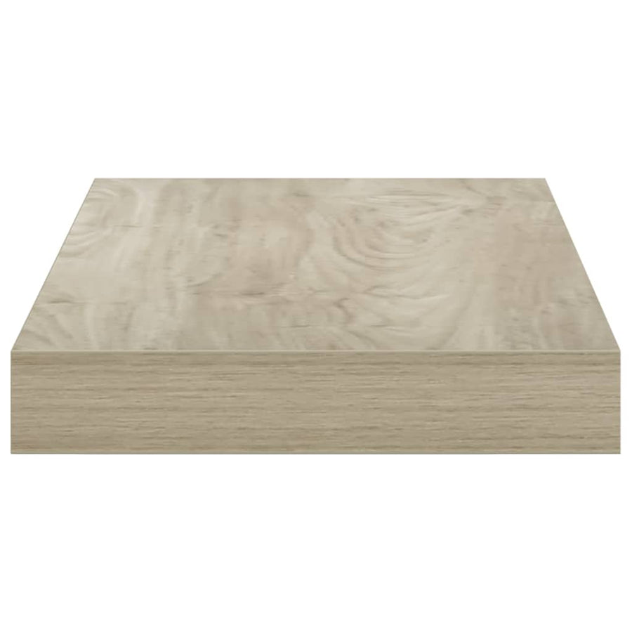 Floating Wall Shelf Oak 40x23x3,8 cm MDF