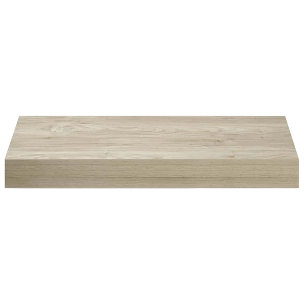 Floating Wall Shelves 4 pcs Oak 40x23x3,8 cm MDF