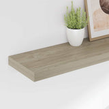 Floating Wall Shelf Oak 80x23.5x3.8 cm MDF