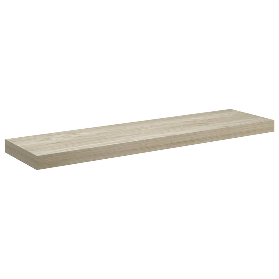 Floating Wall Shelf Oak 90x23,5x3,8 cm MDF