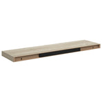 Floating Wall Shelf Oak 90x23,5x3,8 cm MDF