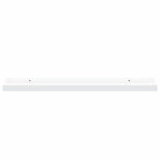 Picture Frame Ledge Shelves 2 pcs White 60x9x3 cm MDF