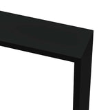 Wall Cube Shelves 3 pcs Black MDF