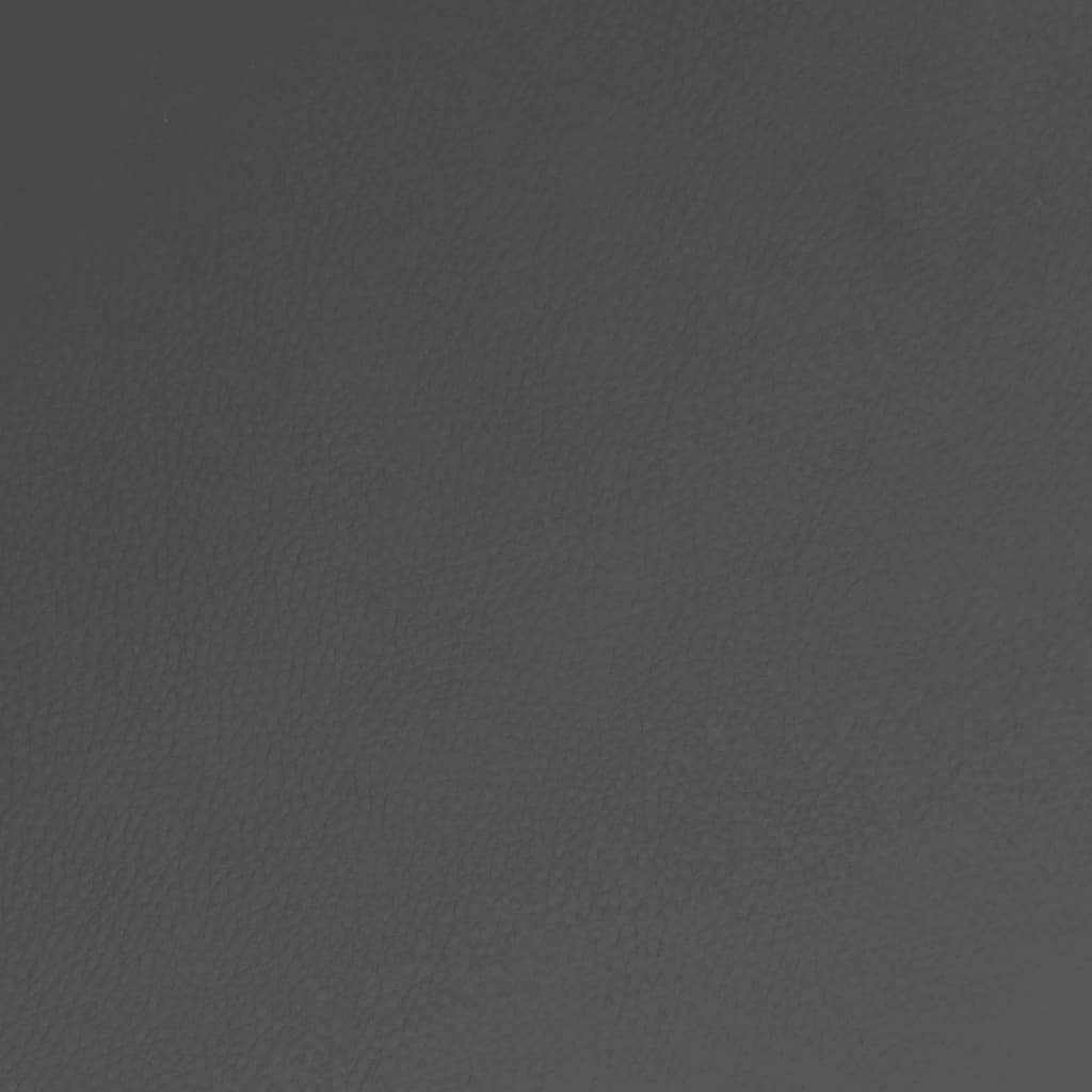 Salon Spa Stool Grey Faux Leather