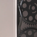 Bedside Cabinet 40x30x50 cm Rough Mango Wood - Rear View