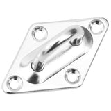 8 Piece Sunshade Sail Accessory Set Stainless Steel - 45-Degree Angle