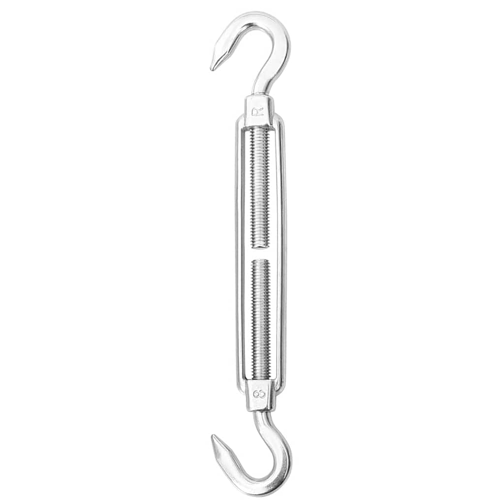 9 Piece Sunshade Sail Accessory Set Stainless Steel