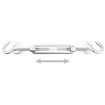 5 Piece Sunshade Sail Mounting Kit Stainless Steel
