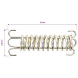 Spring Locks for Sunshade Sail 5 pcs Stainless Steel - 45-Degree Angle