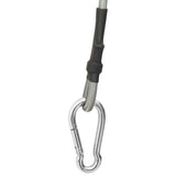 Ropes with Carabiner 4 pcs Rubber - Rear View