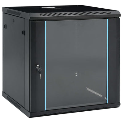 Network cabinets with Storage Black 600 x 600 x 640 mm Steel