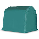 Garage Tent PVC 1.6x2.4 m Green - Side View