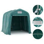 Garage Tent PVC 2,4x2,4 m Green