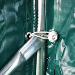 Garage Tent PVC 2,4x2,4 m Green