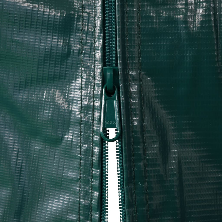 Garage Tent PVC 2,4x2,4 m Green