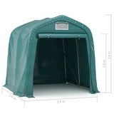 Garage Tent PVC 2.4x2.4 m Green - Extra Image