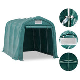 Garage Tent PVC 2,4x3,6 m Green