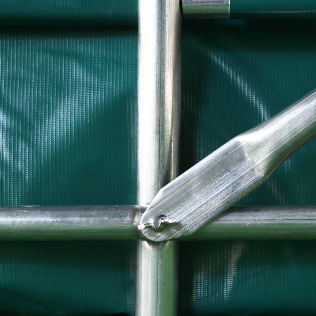 Garage Tent PVC 2,4x3,6 m Green