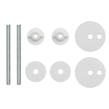 WC Toilet Seats with Lid 2 pcs MDF Savanne Design