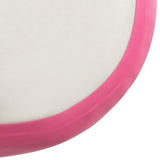Inflatable Gymnastics Mat with Pump 60x100x10 cm PVC Pink