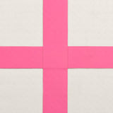 Inflatable Gymnastics Mat with Pump 300x100x15 cm PVC Pink