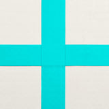 Inflatable Gymnastics Mat with Pump 300x100x15 cm PVC Green