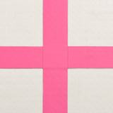 Inflatable Gymnastics Mat with Pump 400x100x15 cm PVC Pink - Extra Image