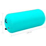 Inflatable Gymnastic Roll with Pump 120x75 cm PVC Green - Extra Image