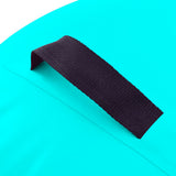 Inflatable Gymnastic Roll with Pump 120x75 cm PVC Green - Rear View