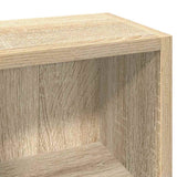 CD Cabinets 2 pcs Sonoma Oak 21x16x93.5 cm Engineered Wood - Low Angle