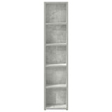 CD Cabinets 2 pcs Concrete Grey 21x16x93.5 cm Engineered Wood - 45-Degree Angle