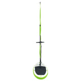 Inflatable Stand Up Paddleboard with Sail Set Green and White - 45-Degree Angle