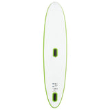 Inflatable Stand Up Paddleboard with Sail Set Green and White