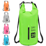 Dry Bag with Zipper Green 20 L PVC - Extra Image