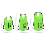 Dry Bag with Zipper Green 30 L PVC - Extra Image