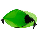 Dry Bag Green 15 L PVC - Top-Down View