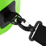 Dry Bag Green 15 L PVC - Rear View