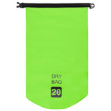 Dry Bag Green 20 L PVC - Side View
