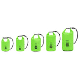 Dry Bag Green 20 L PVC - Low Angle