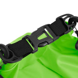 Dry Bag Green 30 L PVC - Close-Up Angle