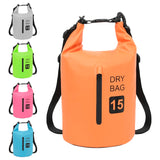 Dry Bag with Zipper Orange 15 L PVC - Extra Image