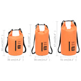 Dry Bag with Zipper Orange 30 L PVC - Extra Image