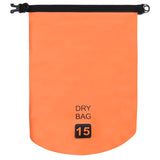 Dry Bag Orange 15 L PVC - Side View
