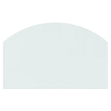 Fireplace Glass Plate 80x50 cm - Top-Down View