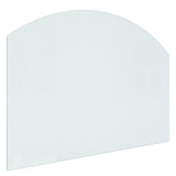 Fireplace Glass Plate 80x60 cm - Front View