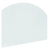 Fireplace Glass Plate 80x60 cm - Front View