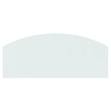 Fireplace Glass Plate 120x50 cm - Top-Down View