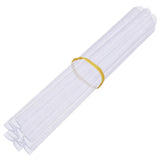 Garden Privacy Screen PVC 35x0.19 m White - Close-Up Angle